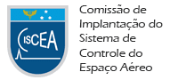 Imagem da logo da Comissão de Implantação do Sistema de Controle do Espaço Aéreo - ISCEA